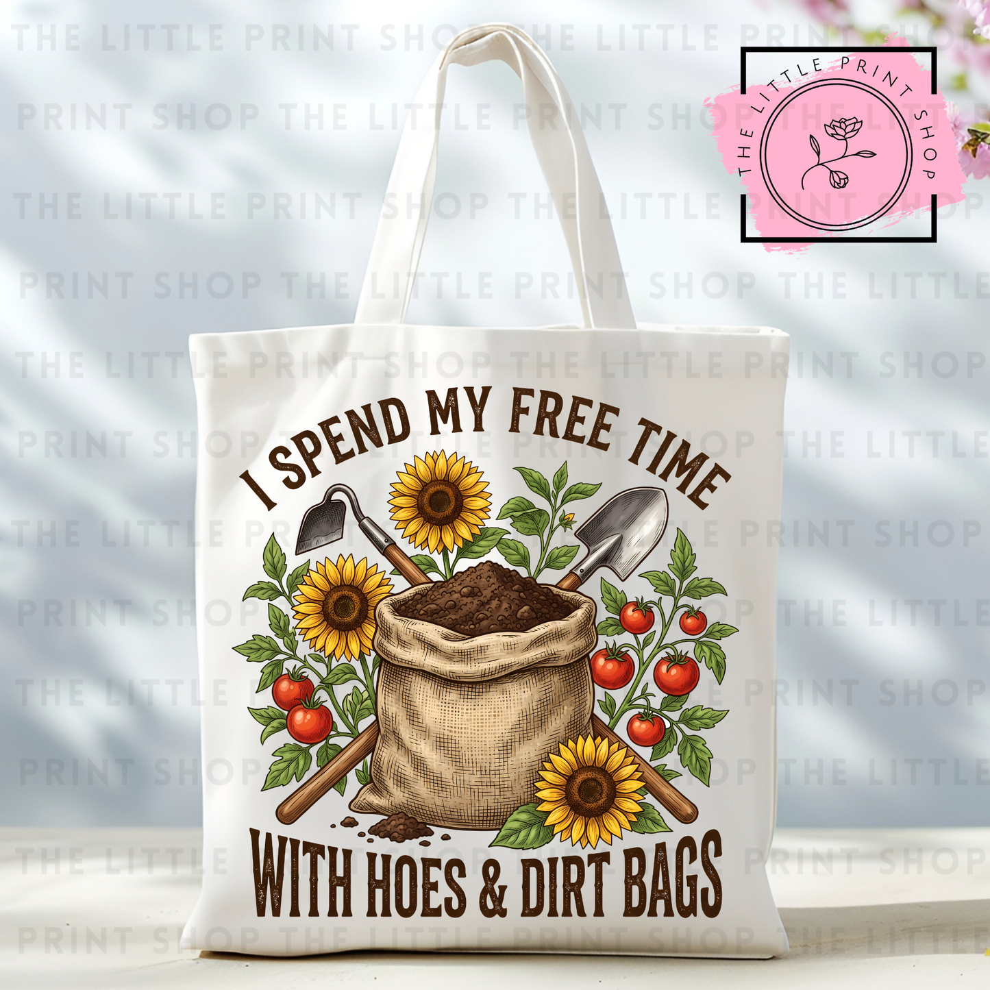 Dirt Bags - Tote Bag DTF Transfer