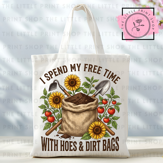 Dirt Bags - Tote Bag DTF Transfer