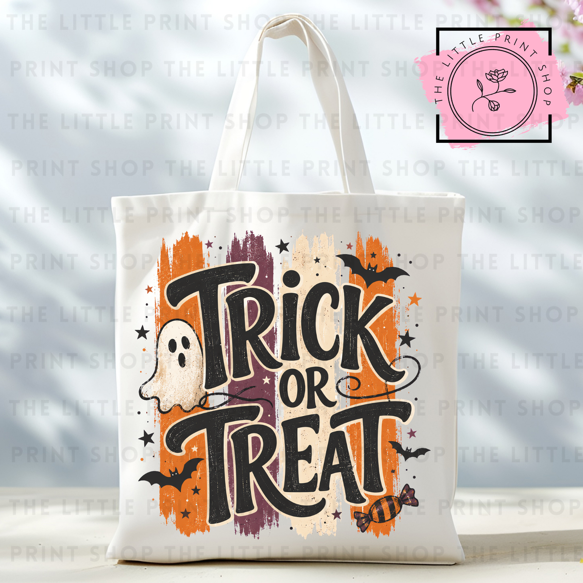 Trick or Treat - Tote Bag DTF Transfer