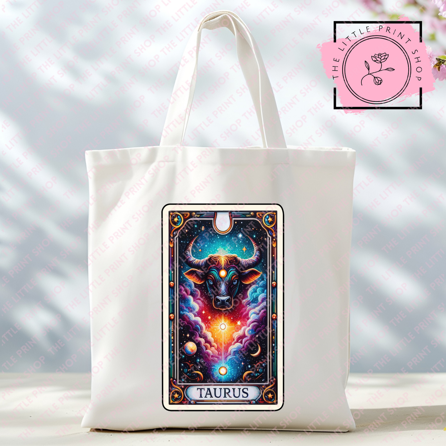 Star Sign Tarot Card - Tote Bag DTF Transfer
