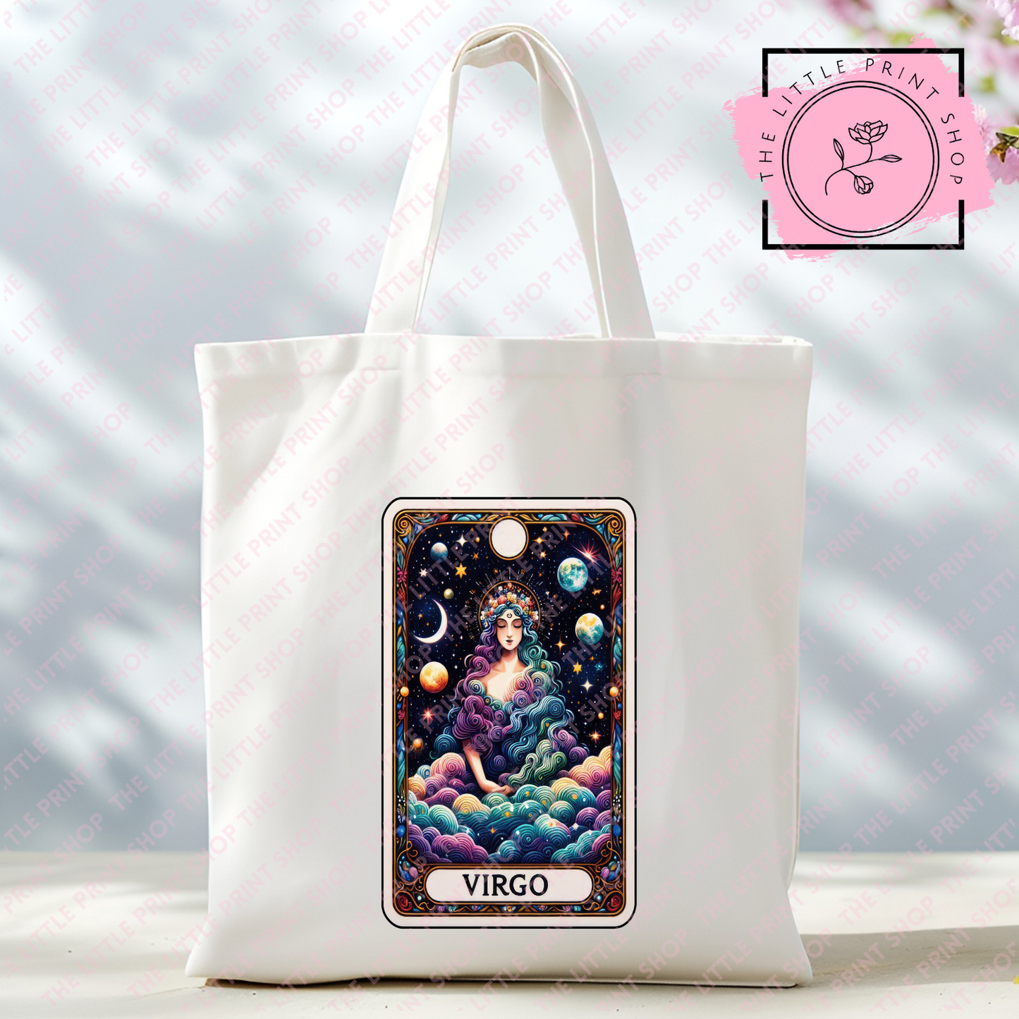 Star Sign Tarot Card - Tote Bag DTF Transfer