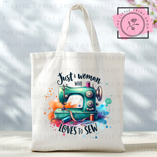 Love To Sew - Tote Bag DTF Transfer
