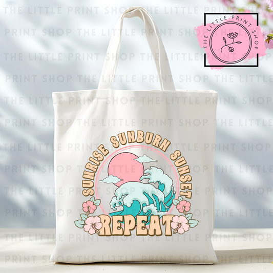 Sunrise - Tote Bag DTF Transfer