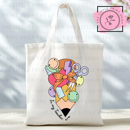 Pencil - Tote Bag DTF Transfer