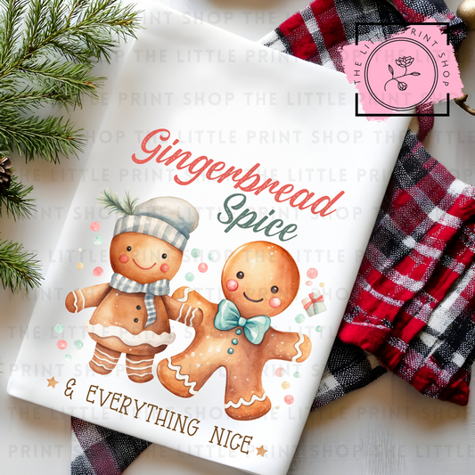 Gingerbread Spice - DTF Transfer