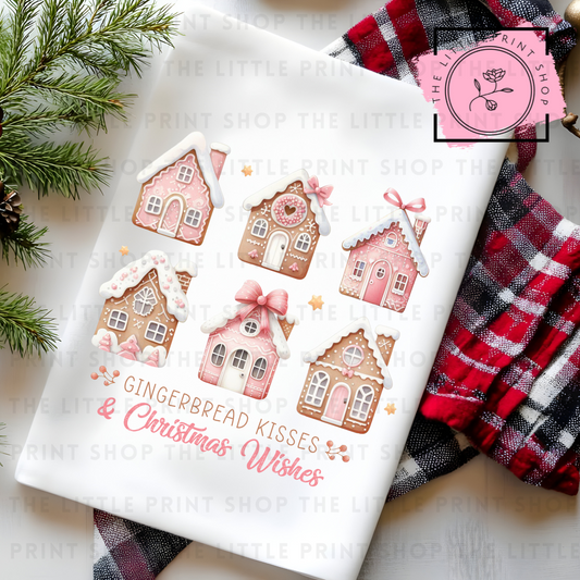 Gingerbread Kisses - DTF Transfer