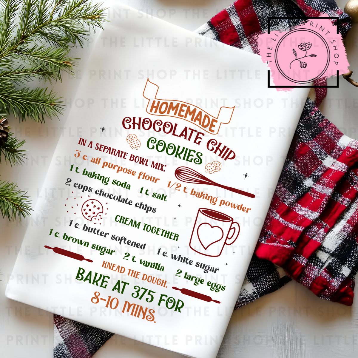 Chocolate Chip Cookies - DTF Transfer
