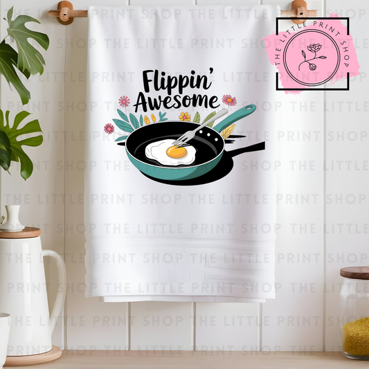 Flippin' Awesome - DTF Transfer
