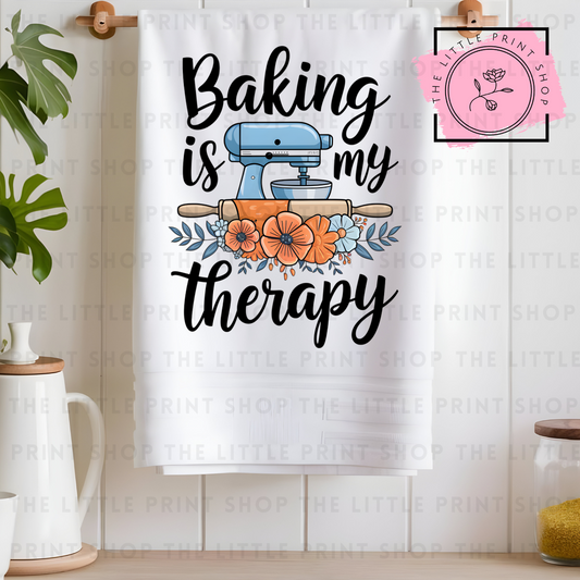 Baking Is My Therapy - DTF Transfer