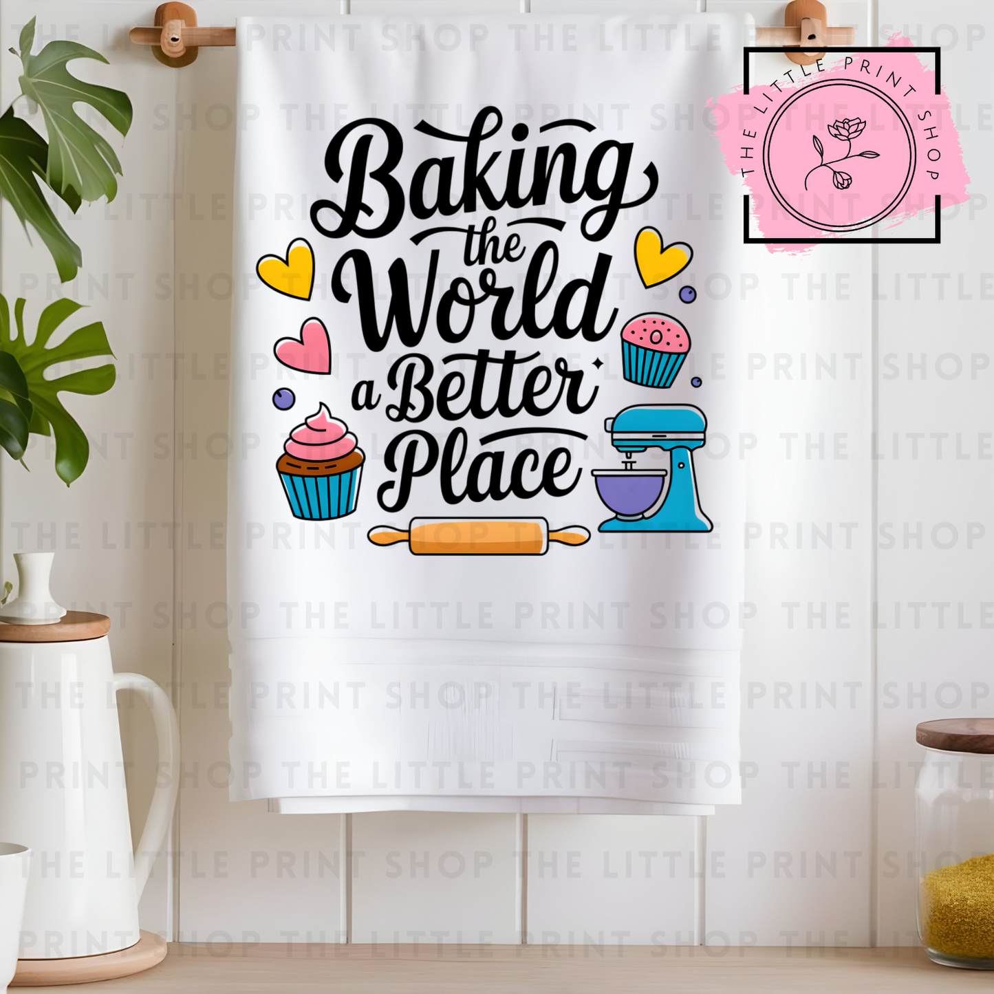 Baking The World - DTF Transfer