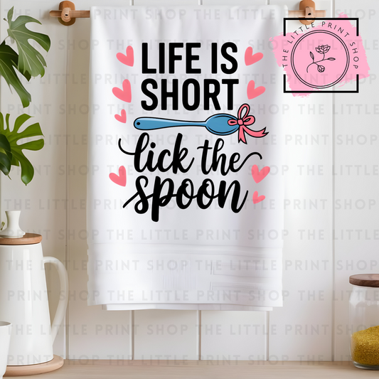 Life Is Short - DTF Transfer