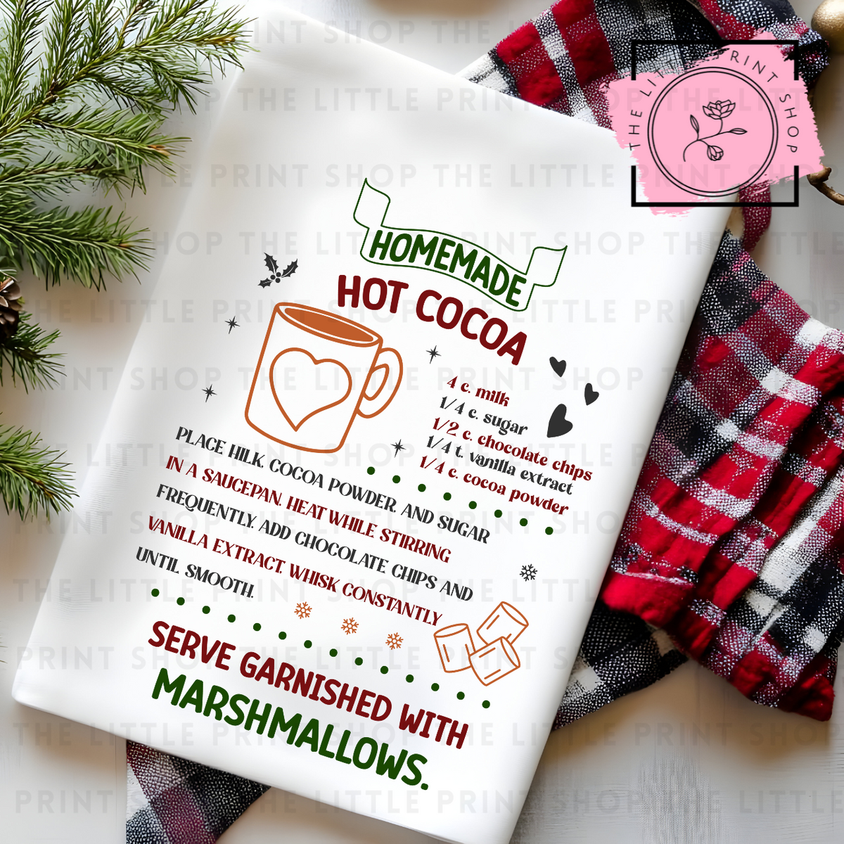 Hot Cocoa - DTF Transfer