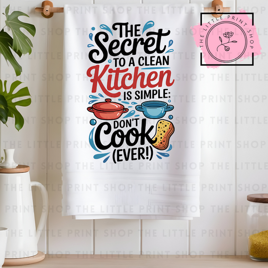 Secret Kitchen - DTF Transfer
