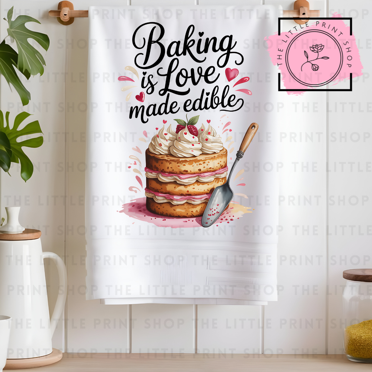 Baking is Love Made Edible - DTF Transfer