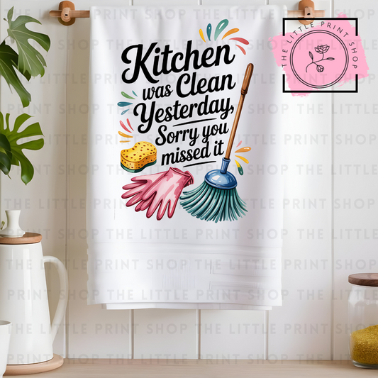 Kitchen Was Clean - DTF Transfer