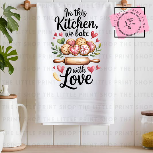 In This Kitchen We Bake - DTF Transfer