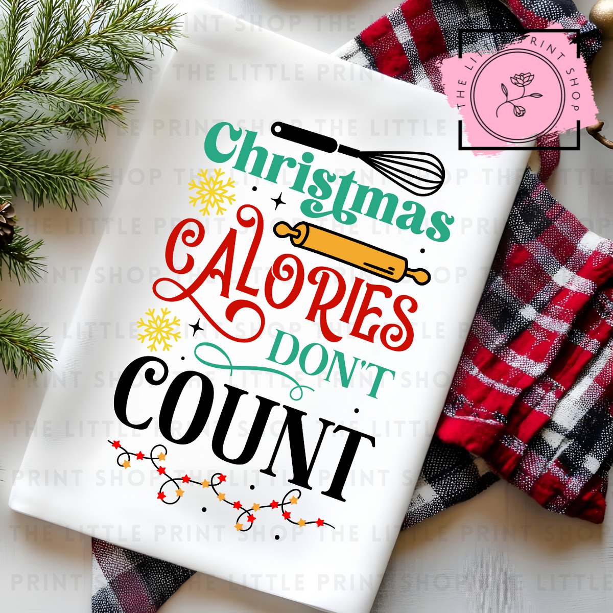 Christmas Calories - DTF Transfer