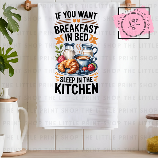 Breakfast In Bed - DTF Transfer