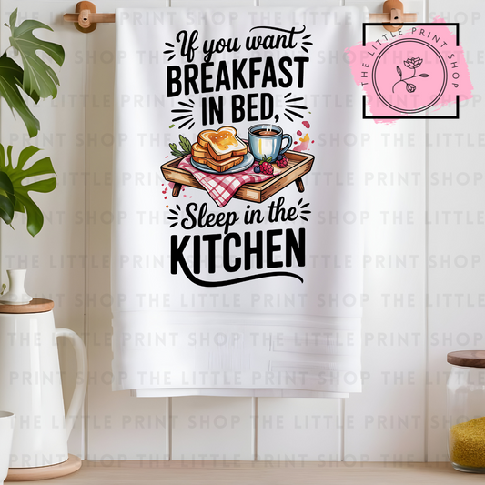 Sleep In The Kitchen - DTF Transfer