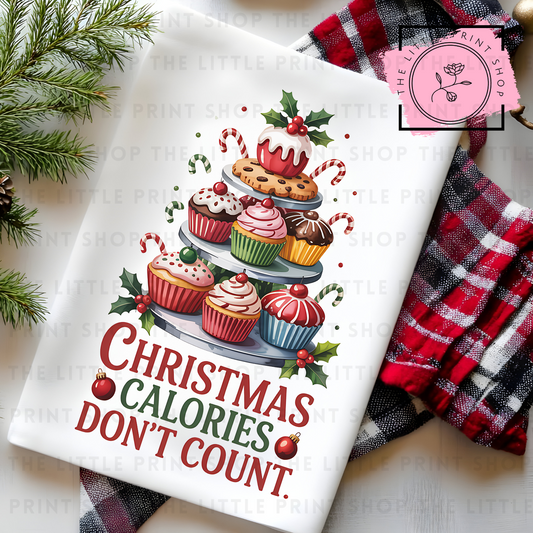 Christmas Calories - DTF Transfer