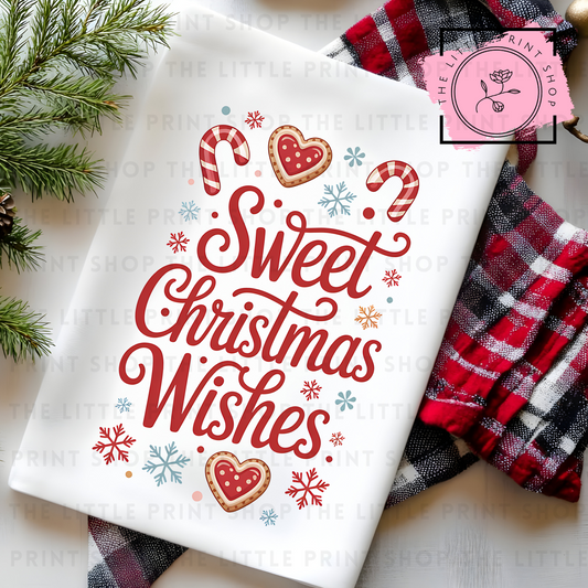 Sweet Christmas Wishes - DTF Transfer