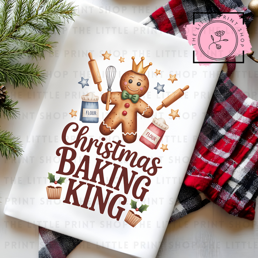 Christmas Baking King - DTF Transfer