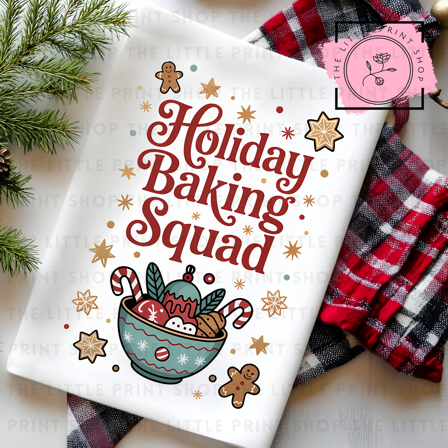 Holiday Baking Squad - DTF Transfer