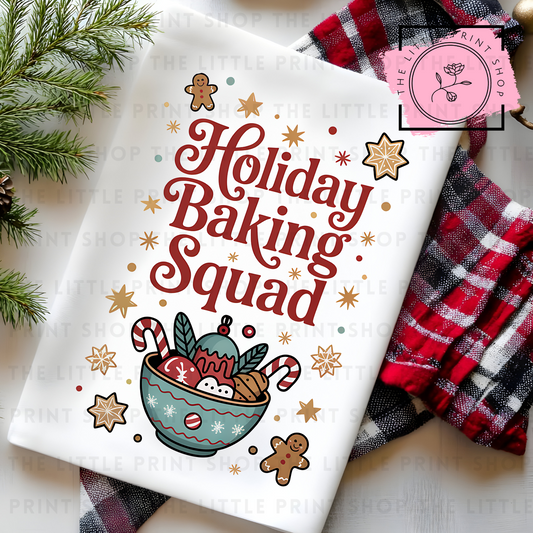 Holiday Baking Squad - DTF Transfer