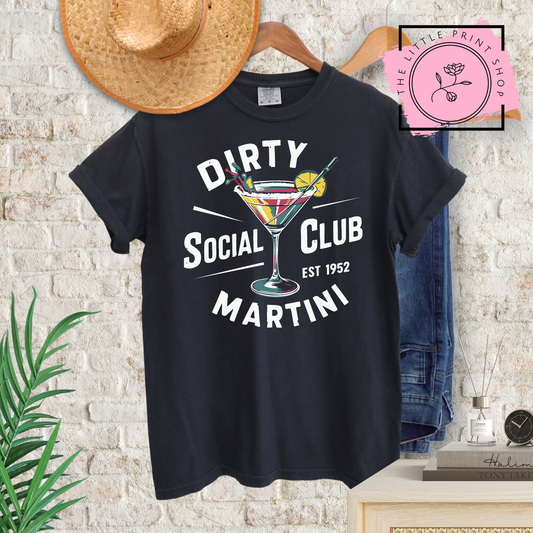 Dirty Martini - DTF Transfer Decal
