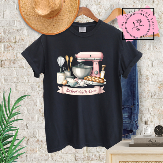 Baked With Love - DTF Transfer Decal