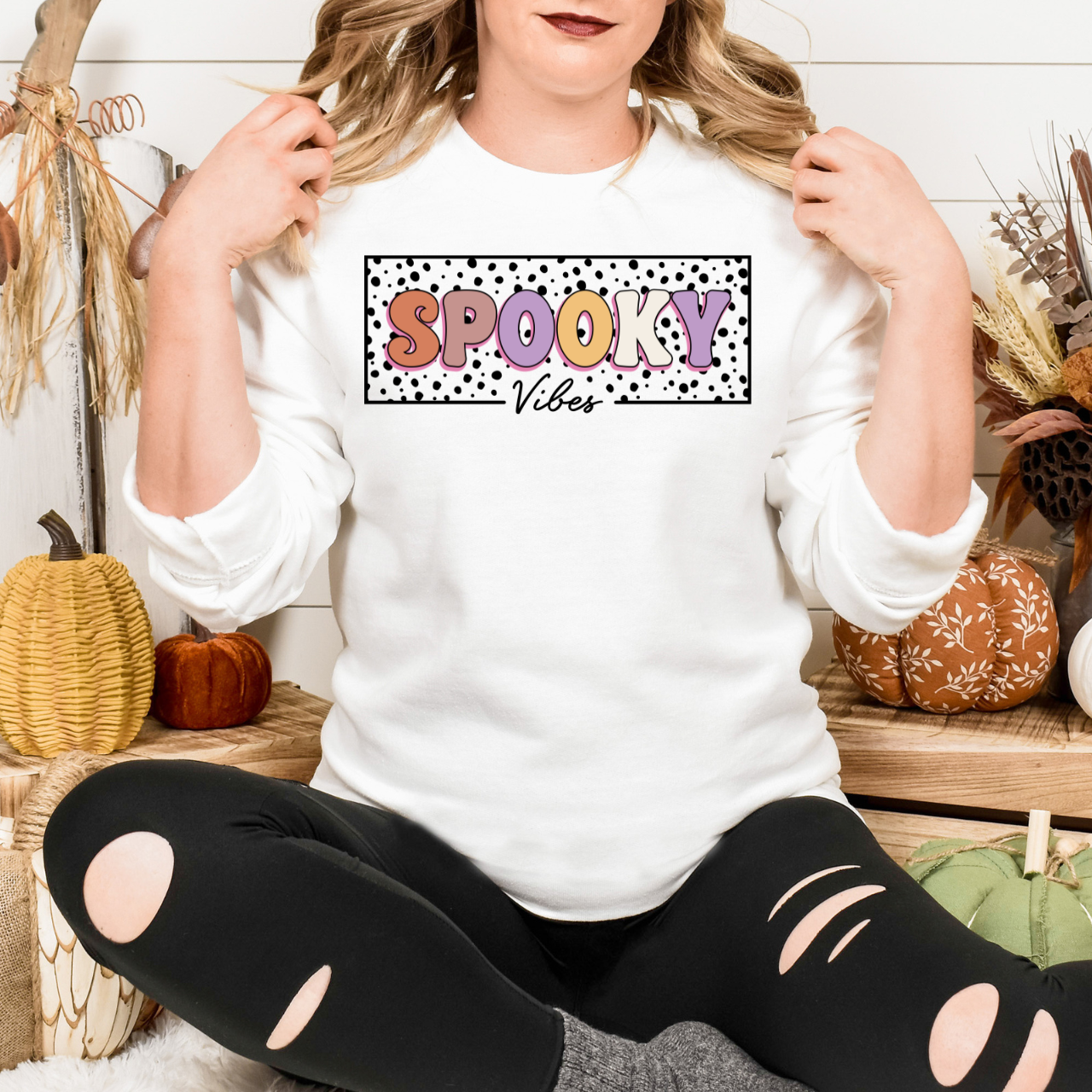Spooky Vibes - DTF Transfer Decal