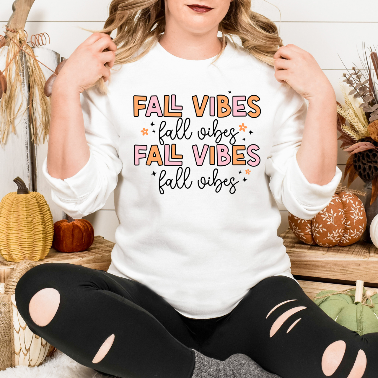 Fall Vibes - DTF Transfer Decal