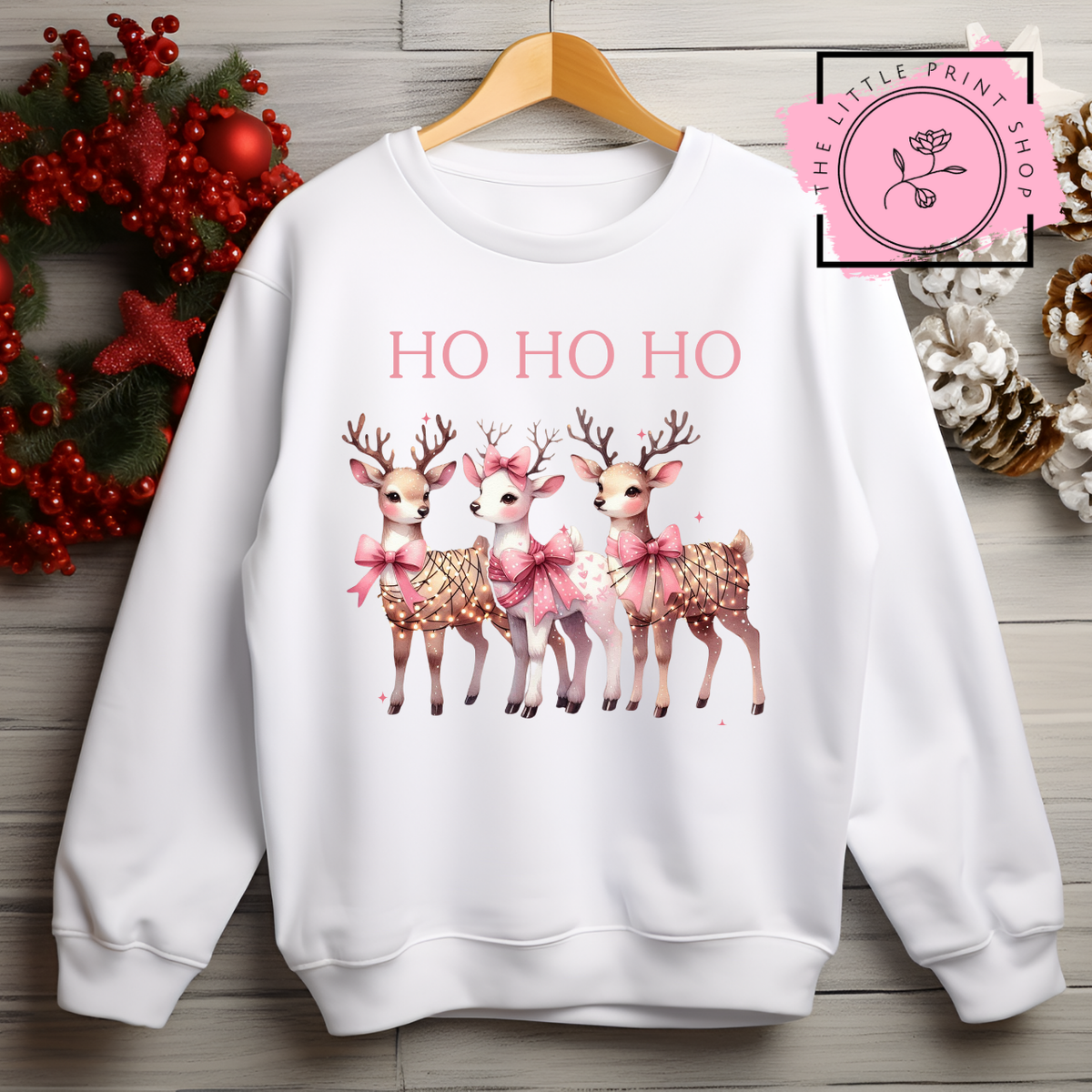 Ho Ho Ho - DTF Transfer Decal