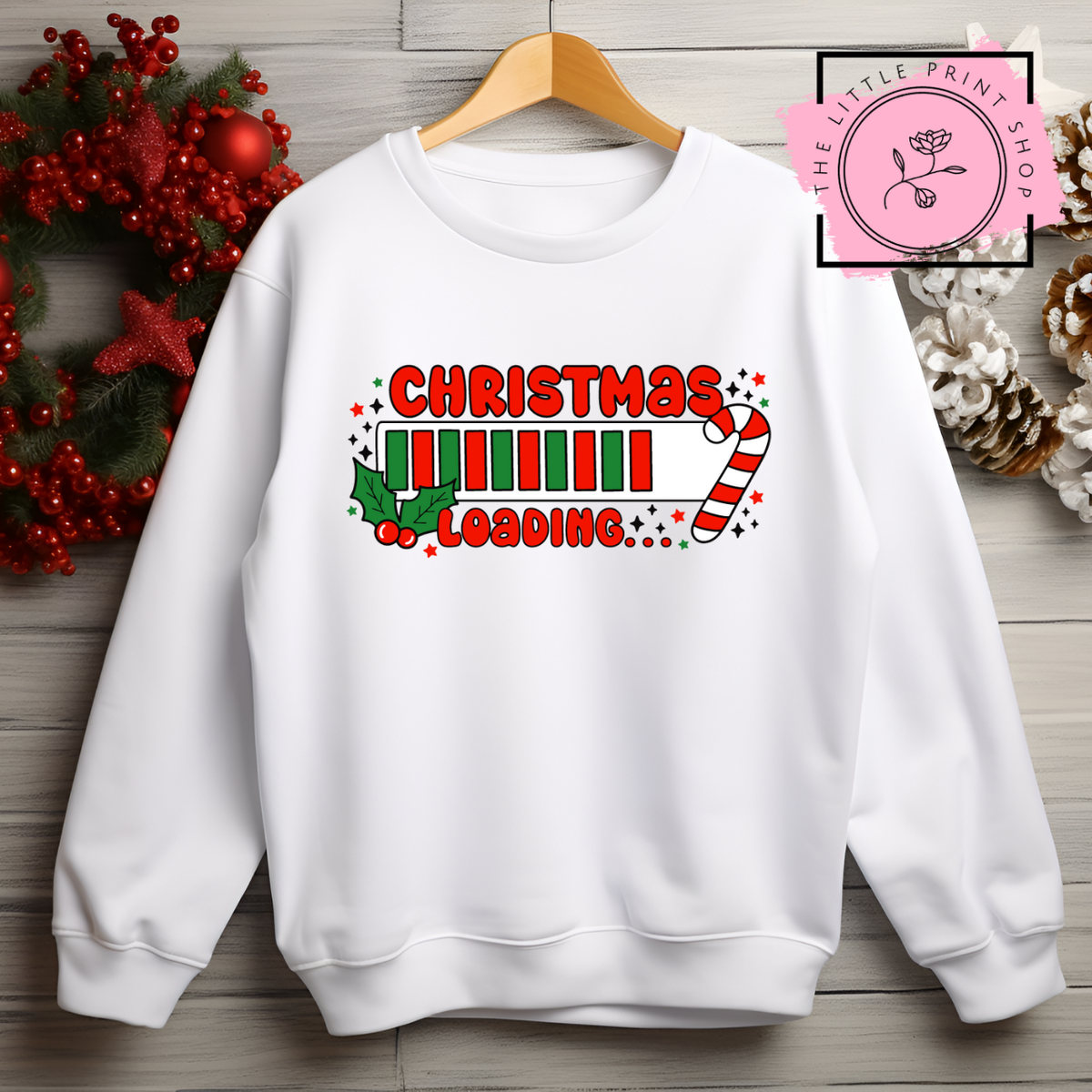 Christmas Loading - DTF Transfer Decal