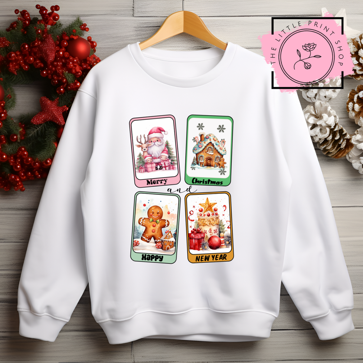 Christmas Cards - DTF Transfer Decal