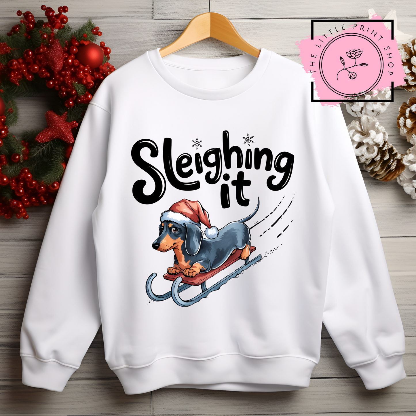 Sleighing - DTF Transfer Decal