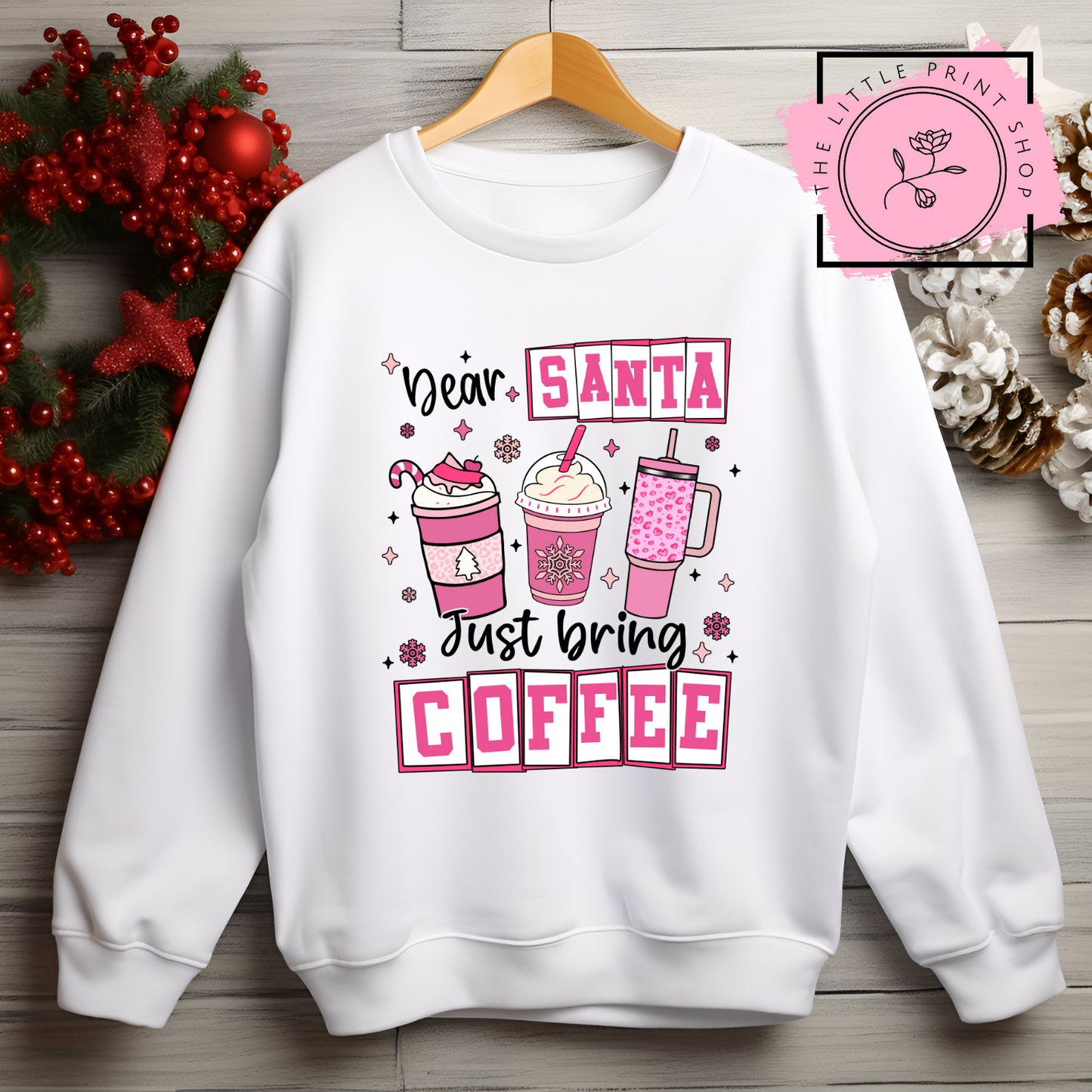 Christmas Coffee - DTF Transfer Decal