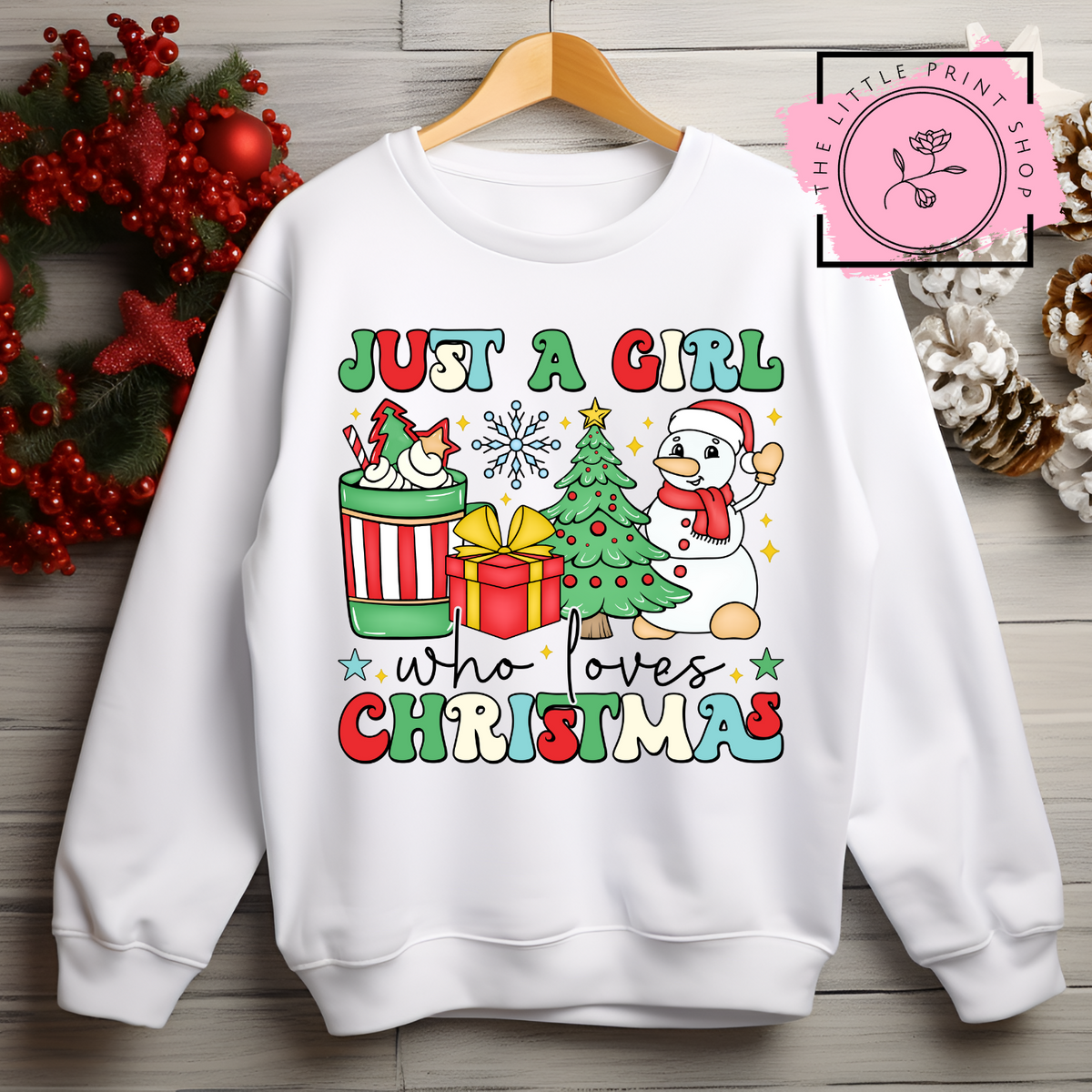 Just A Girl - DTF Transfer Decal