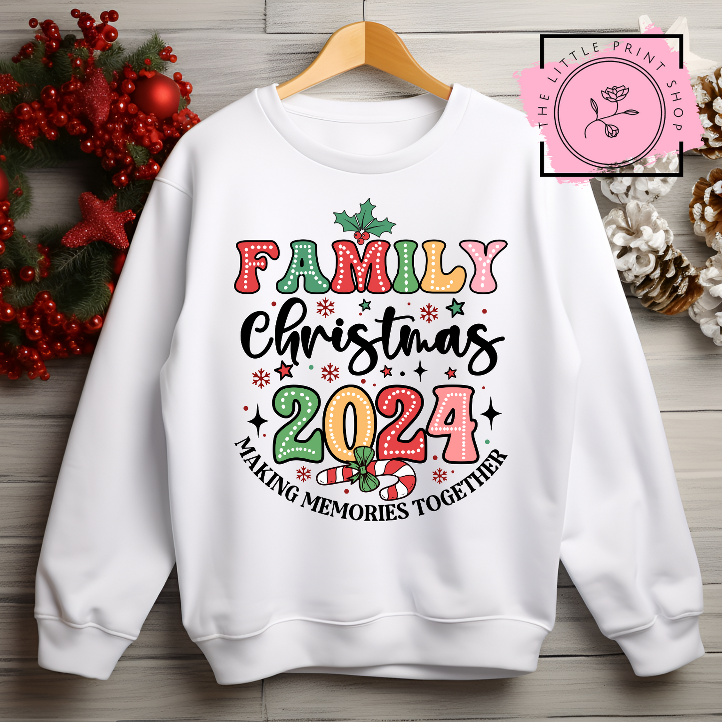 Family Christmas - DTF Transfer Decal