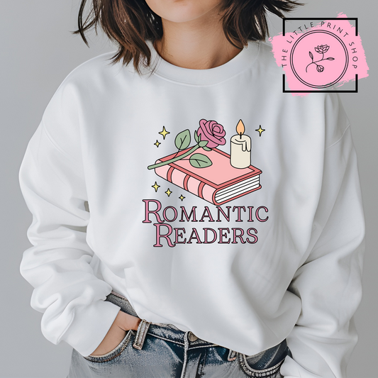 Romantic Readers - DTF Transfer Decal