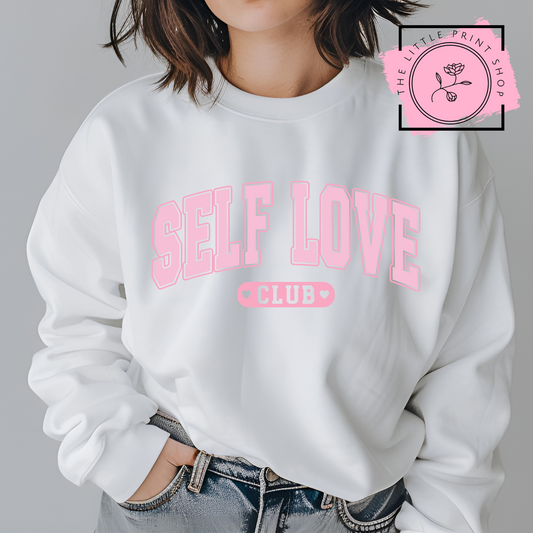 Self Love Club - DTF Transfer Decal