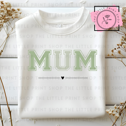 Mum - DTF Transfer Decal