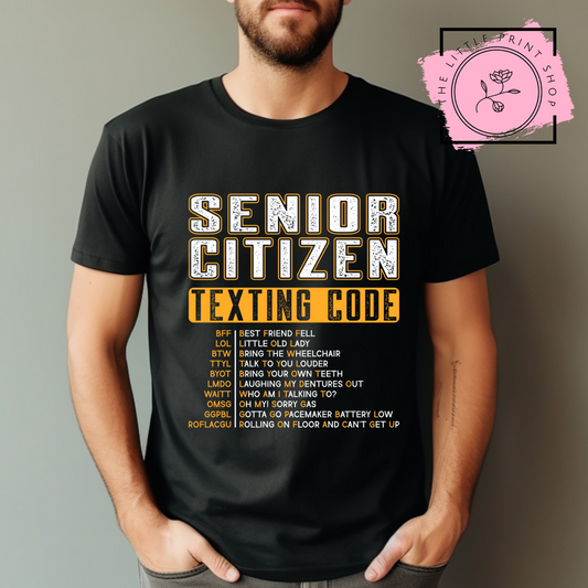 Senior Citizen - DTF Transfer Decal