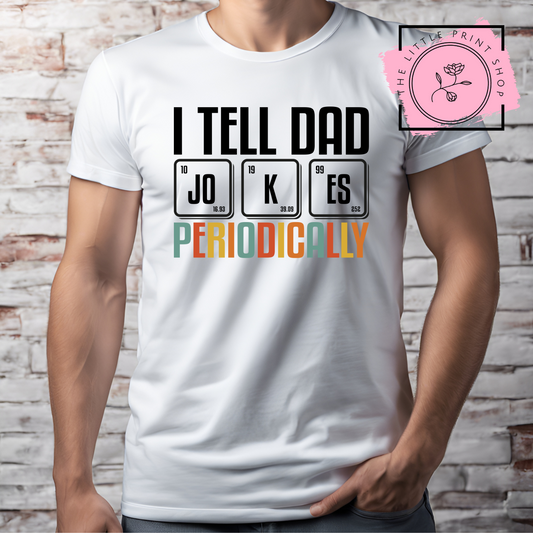 Dad Jokes - DTF Transfer Decal