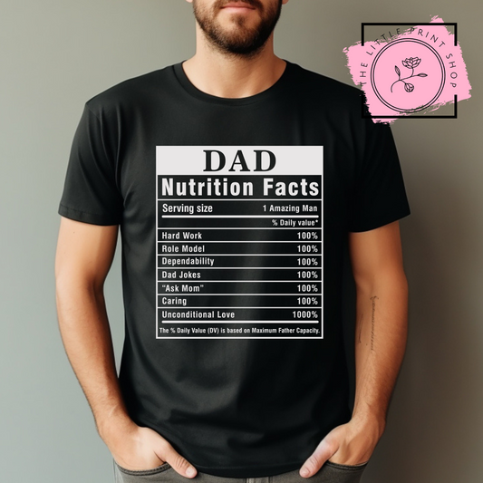Dad Facts - DTF Transfer Decal
