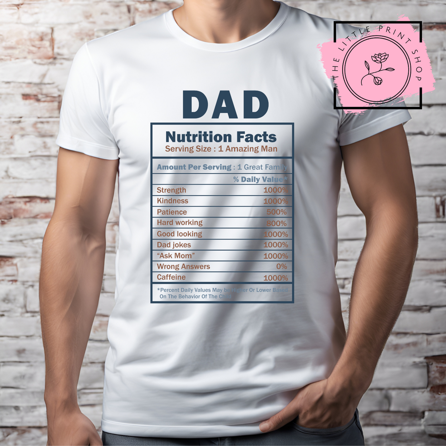 Dad Facts - DTF Transfer Decal