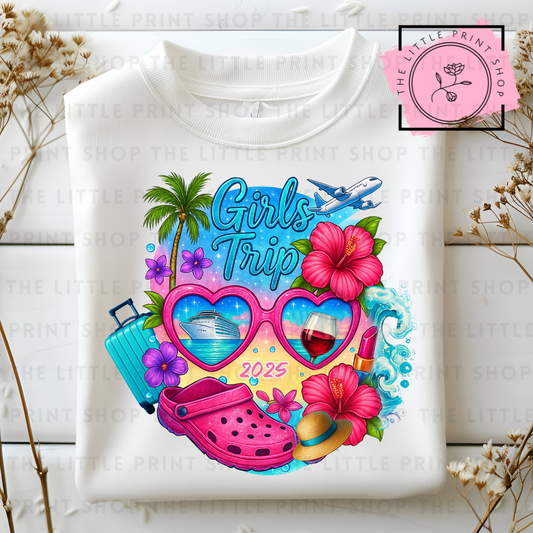 Girls Trip 2025 - DTF Transfer Decal