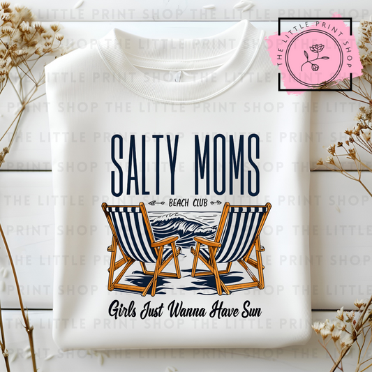 Salty Moms - DTF Transfer Decal