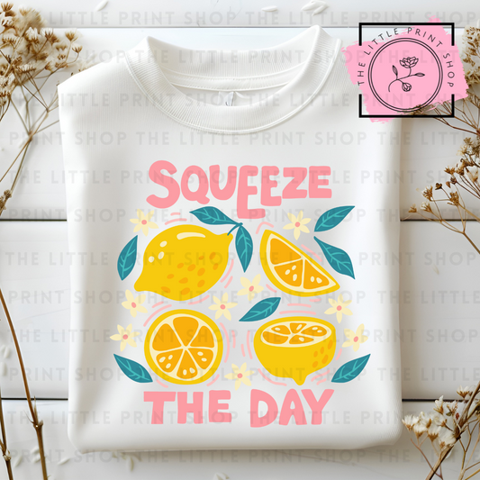Squeeze The Day - DTF Transfer Decal