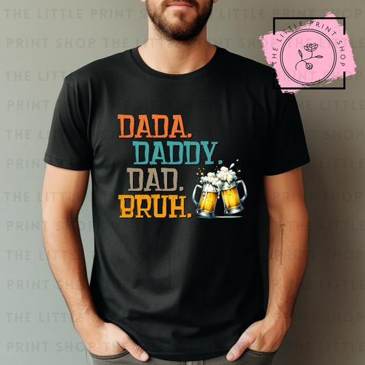 Dad Bruh - DTF Transfer Decal